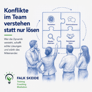 Konflikte im Team verstehen statt nur lösen