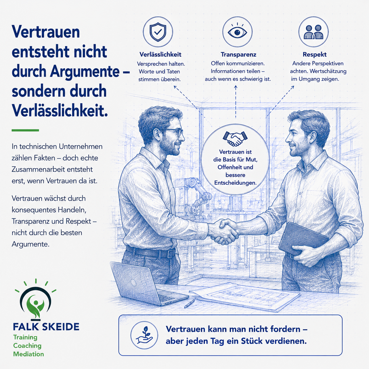 Du betrachtest gerade Vertrauen entsteht nicht durch Argumente